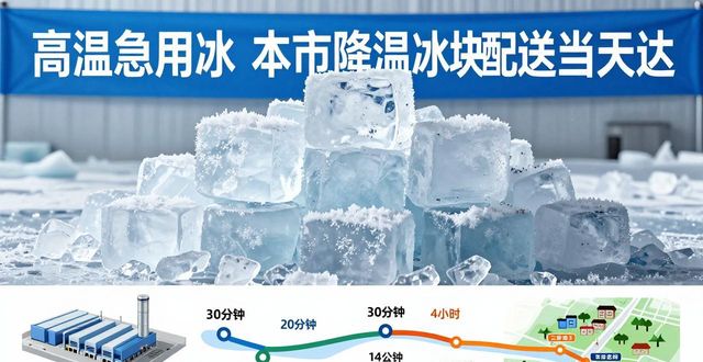 降温冰块配送流程_高效靠谱冰块运输_东丽降温冰块配送